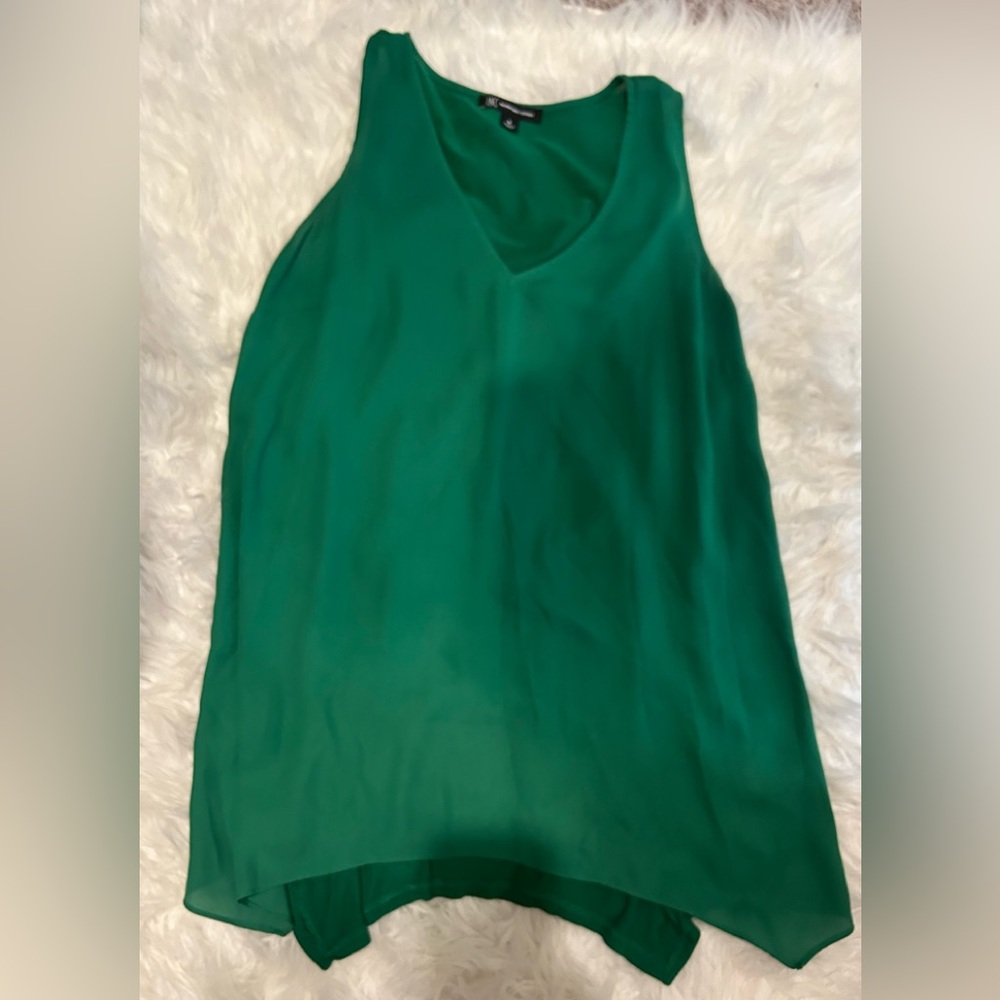 INC International Concepts Vibrant Green Tank Top